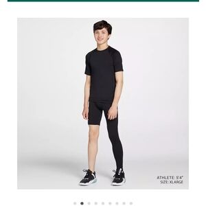 DSG Black Performance "One Leg" Basketball Tights